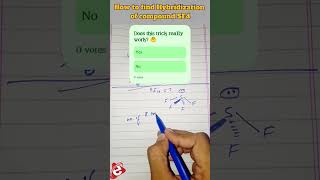 How to find hybridization of a compound  How to find hybridization  How to Calculate Hybridization [upl. by Leivad]