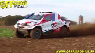 Toyota Hilux Overdrive Racing de Ronan Chabot pour le Dakar 2019 [upl. by Felix]