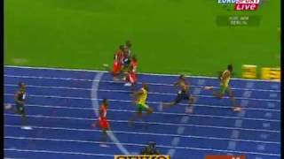 HD Usain Bolt 958s World Record  Berlin World Championship 2009 [upl. by Abner280]