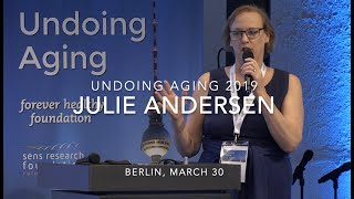 Julie Andersen presenting at Undoing Aging 2019 [upl. by Gorges862]