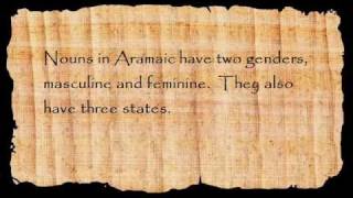 Aramaic nouns and their declensions [upl. by Gombosi121]