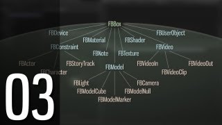 Python Scripting in MotionBuilder  03  Components and the Scene [upl. by Yhcir]