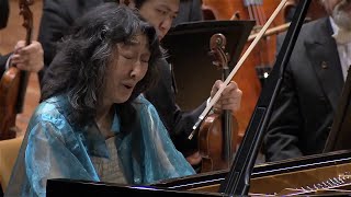 MITSUKO UCHIDA  Mozart Piano Concerto  18 K456  BPO RATTLE 2014 [upl. by Huntley]