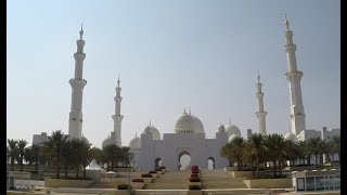 Abu Dhabi visit the Sheikh Zayed Grand Mosque جامع الشيخ زايد الكبير Abu Dhabi Scheich Zayid Moschee [upl. by Anica431]