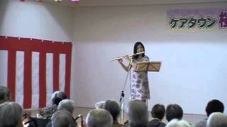 Japanese folk song quotOborozukiyoquot by Teiichi Okano on flute [upl. by Chan756]