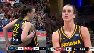 Caitlin Clark turned into prime Steph Curry in HEATED fight vs Wings 😳 [upl. by Nnylharas]