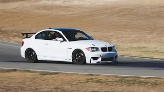 46L V8 BMW 1M Clone at Autoclub Speedway [upl. by Tobi937]