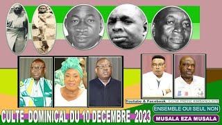 CULTE DOMINICAL DU 10 DECEMBRE 2023 BELGIQUE [upl. by Yttel566]