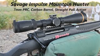 7mm PRC Savage Impulse Straight Pull Mountain Hunter Carbon Fibre Barrel FULL REVIEW [upl. by Wynnie]