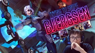 Doublelift  DUO WITH BIOFROST  SNIPING BJERGSEN [upl. by Adnaluoy682]