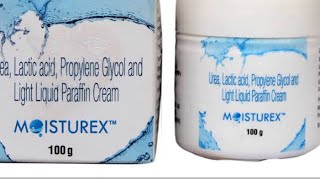 Moisturex Cream for dry skin scaly skin wrinkle lines rough skin burn skin  benefits amp uses [upl. by Monson]