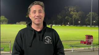 North Geelong assistant coach Keegan Carr prepares for Winchelsea [upl. by Tillion909]