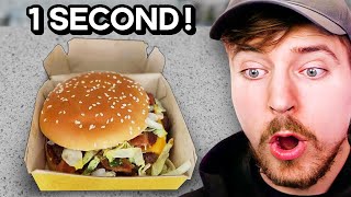 World’s Fastest Big Mac Ever Eaten [upl. by Hewett]