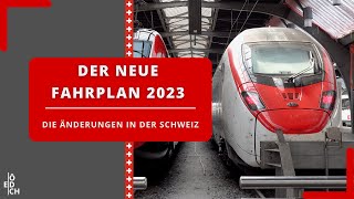 NJ nach Prag Berner Wechsel Flügelbetrieb bei der RhB  Der Fahrplanwechsel 2023 für die Schweiz [upl. by Grishilde]