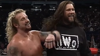 Diamond Dallas Page rejects the New World Orders invitation Nitro January 13 1997 [upl. by Eveivenej428]