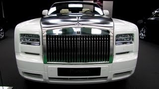 2013 RollsRoyce Phantom Drophead Coupe Walkaround  2013 Salon de LAuto de Montreal [upl. by Ahras]