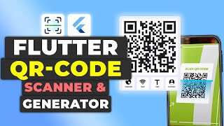 Flutter QRCode Generator amp Scanner Tutorial  Barcode and QRCode Generation and Scanning Flutter App [upl. by Inttirb714]