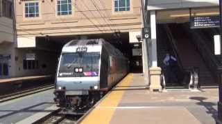 NJT Rail  Bombardier ALP45DP 4534 departing Secaucus Junction [upl. by Ettenej]