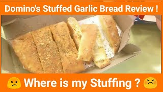 Dominos Stuffed Garlic Bread Review  Part  2 [upl. by Miun]