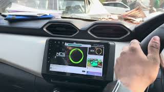 Nissan magnite music system installation [upl. by Yelkrab]