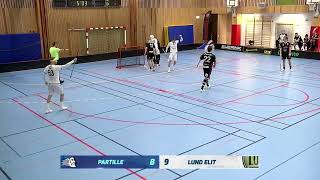 Highlights Allsvenskan Södra Herr FBC Partille  IBK Lund Elit [upl. by Eessej684]