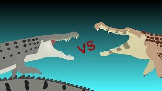 deinosuchus vs sarcosuchus sticknodes pro [upl. by Colwell662]