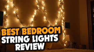 Top 5 Best Bedroom String Lights Review In 2022 [upl. by Ynhoj]