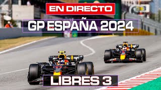 🟣F1 EN DIRECTO  GP ESPAÑA  MONTMELO 2024  LIBRES 3  Live Timing Telemetría [upl. by Pattani1]