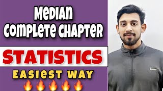 Median  Complete Chapter  Statistics [upl. by Anitram920]