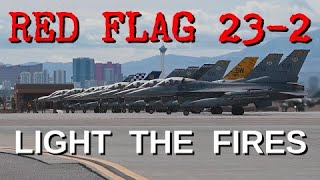 Red Flag 232 Action at Nellis  March 2023 [upl. by Defant744]