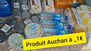 Retour de course Auchan spécial petit budget bon plan courses gratuites 🤔 [upl. by Bannasch]