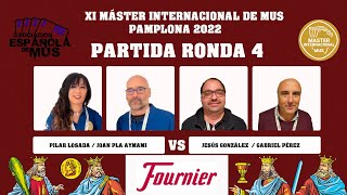 RONDA 8 MASTER INTERNACIONAL DE MUS PAMPLONA 2022 [upl. by Langelo]