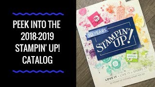 20182019 Annual Stampin Up Catalog [upl. by Aseneg484]