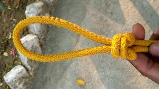 TWO KNOTS MOST COMMONLY USED IN DAILY LIFE USE [upl. by Ylerebmik]