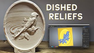 Carveco Maker Dished Reliefs Tutorial [upl. by Barbara]