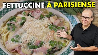 CHEF TAICO ENSINA UM SABOROSO FETTUCCINE À PARISIENSE PARA AQUELES QUE AMAM MASSA [upl. by Rosemari]