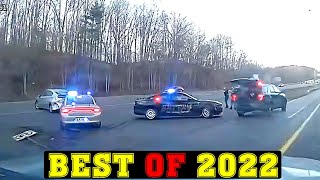 BEST OF 2022 Epic Brutal Police Chases amp High Speed Pit Maneuver [upl. by Elsworth590]