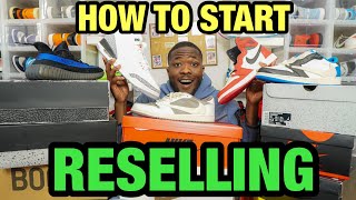 HOW TO START RESELLING SNEAKERS IN 2023 ULTIMATE GUIDE [upl. by Guilbert]