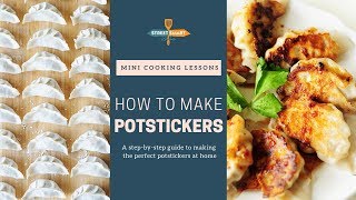 How to Make Potstickers [upl. by Ylek]