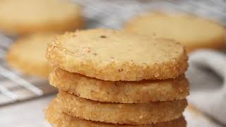 Heidesand  German Brown Butter Shortbread Cookies [upl. by Aldredge]