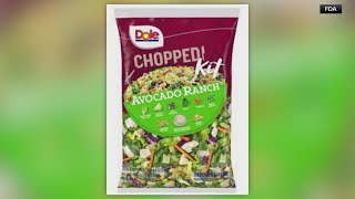 Dole recalls some salad kits due to possible listeria contamination [upl. by Mccartan229]