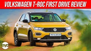 2020 Volkswagen TRoc SUV Review  Sophisticated Premium Crossover  evo India [upl. by Egni]