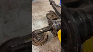 willys jeep offroad willysjeep Axle shaft end play on a 1969 Willys Jeep CJ5 is not correct [upl. by Narcis696]