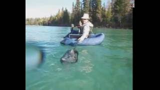 Fly Fishing in Manitoba for Lake Trout [upl. by Grenville337]