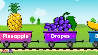 Fruits train  Fruits for kids  Train for kids [upl. by Chelsie]