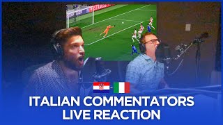 HE COULDNT STOP YELLING GOOOOOOOOOOOL  EURO 2024 Italy 11 Croatia Commentator Reactions [upl. by Jamil]