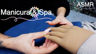 ASMR Manicura y Spa de manitas✨ [upl. by Etnomed983]