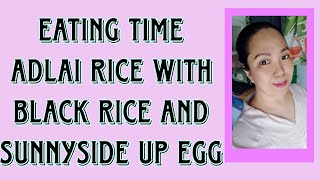 Lets eat adlai rice with black rice [upl. by Avle160]