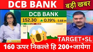 DCB BANK SHARE LATEST NEWS DCB BANK SHARE ANALYSIS DCB BANK SHARE PRICE TARGET DCB BANK BUY [upl. by Blayne]