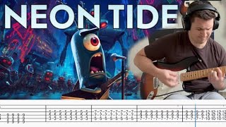 Neon Tide Boi What Guitar Cover  Play Along Tabs [upl. by Mignon]